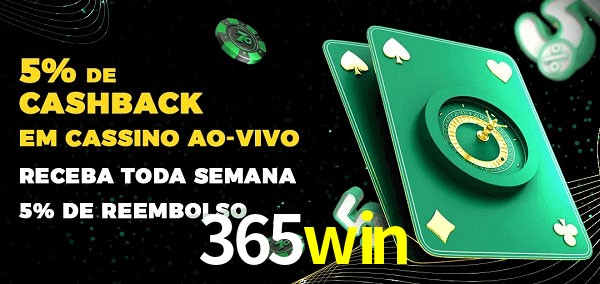 Promoções do cassino ao Vivo 365win